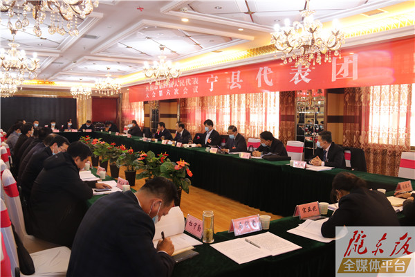 張懿篤在參加寧縣代表團審議時強調 真抓實干 不懈奮斗 以更大力度更實舉措推動鄉(xiāng)村全面振興