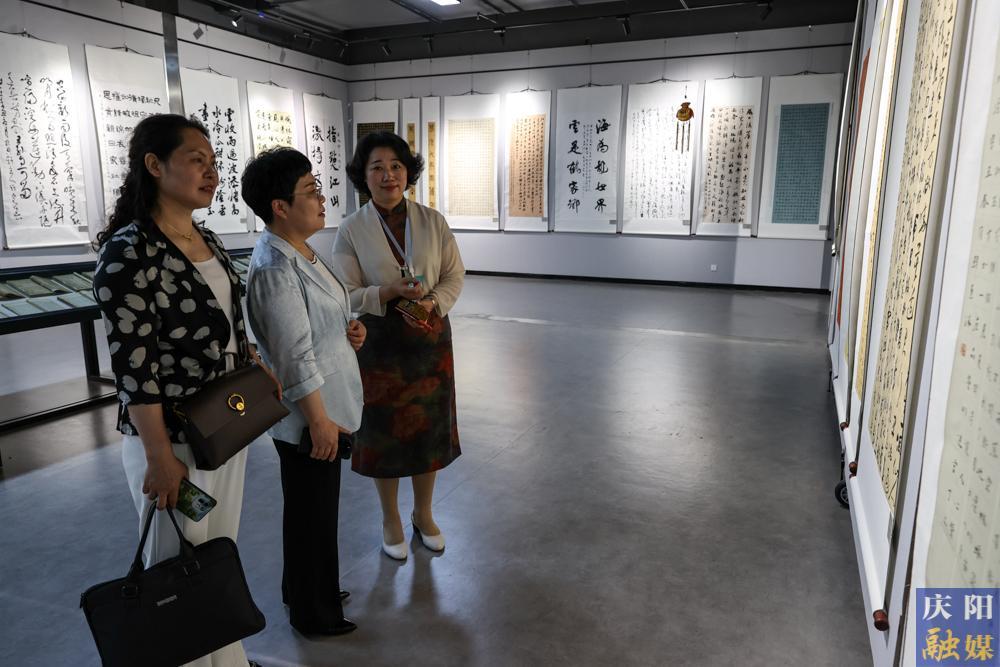 【攝影報道】 “墨舞新天”全國九省十城市書法篆刻聯展開展