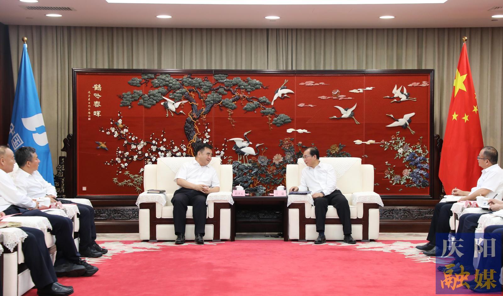 黃澤元赴中國華電集團對接央地戰(zhàn)略合作有關事宜