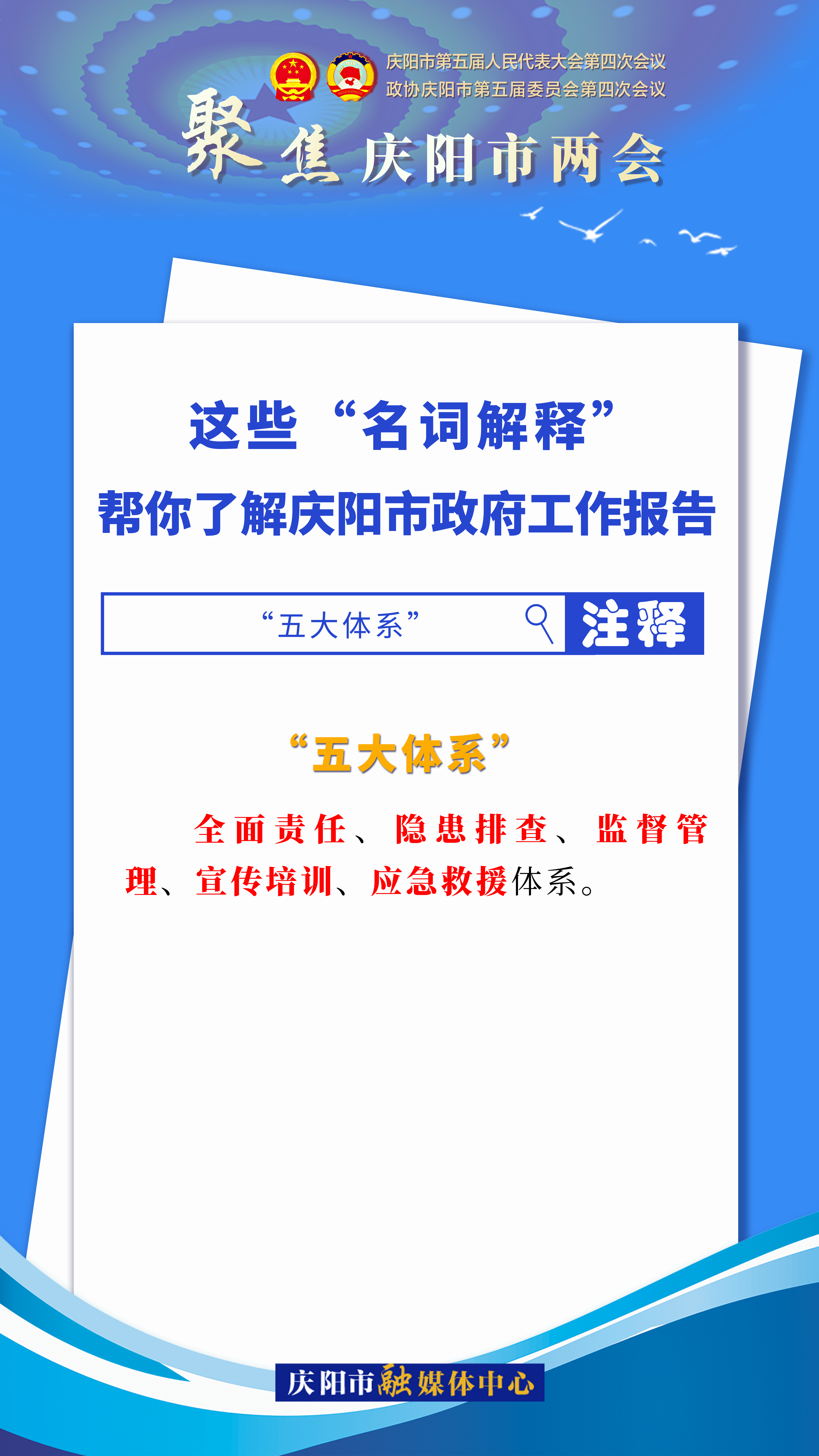 海報(bào)｜這些“名詞解釋”，幫你了解慶陽市政府工作報(bào)告（6）