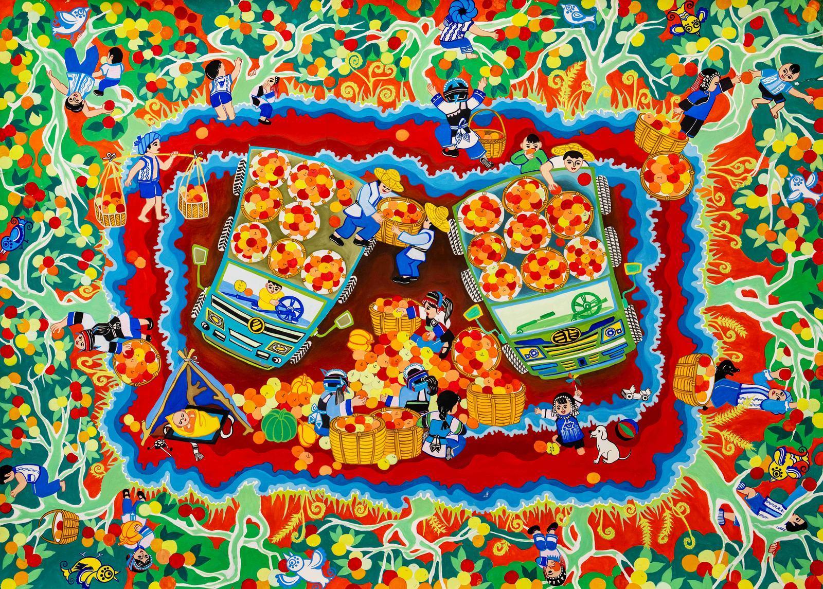 賞年畫(huà)· 過(guò)大年︱“新生活·新風(fēng)尚·新年畫(huà)”線(xiàn)上作品展播?