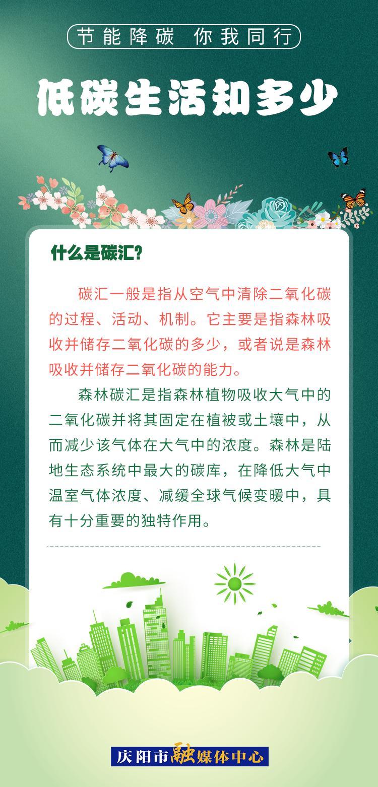 【節(jié)能降碳 你我同行】低碳生活知多少（5）：什么是碳匯？