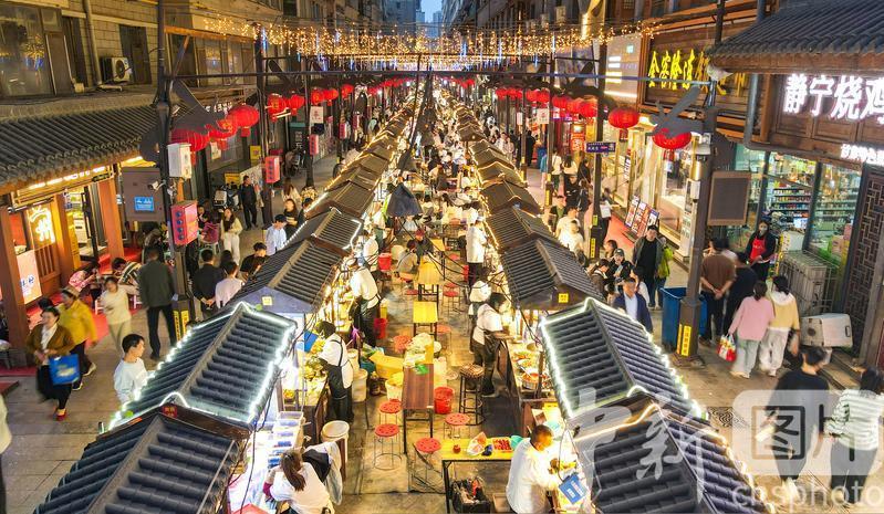 甘肅蘭州：“夜經濟”釋放消費新活力