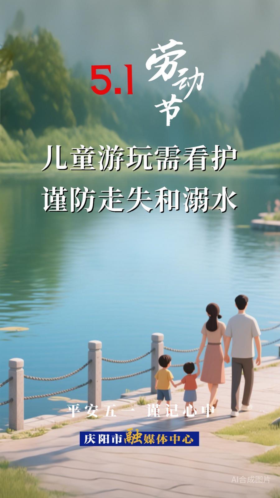 【微海報】平安五一 謹(jǐn)記心中①|(zhì) 兒童游玩需看護 謹(jǐn)防走失和溺水